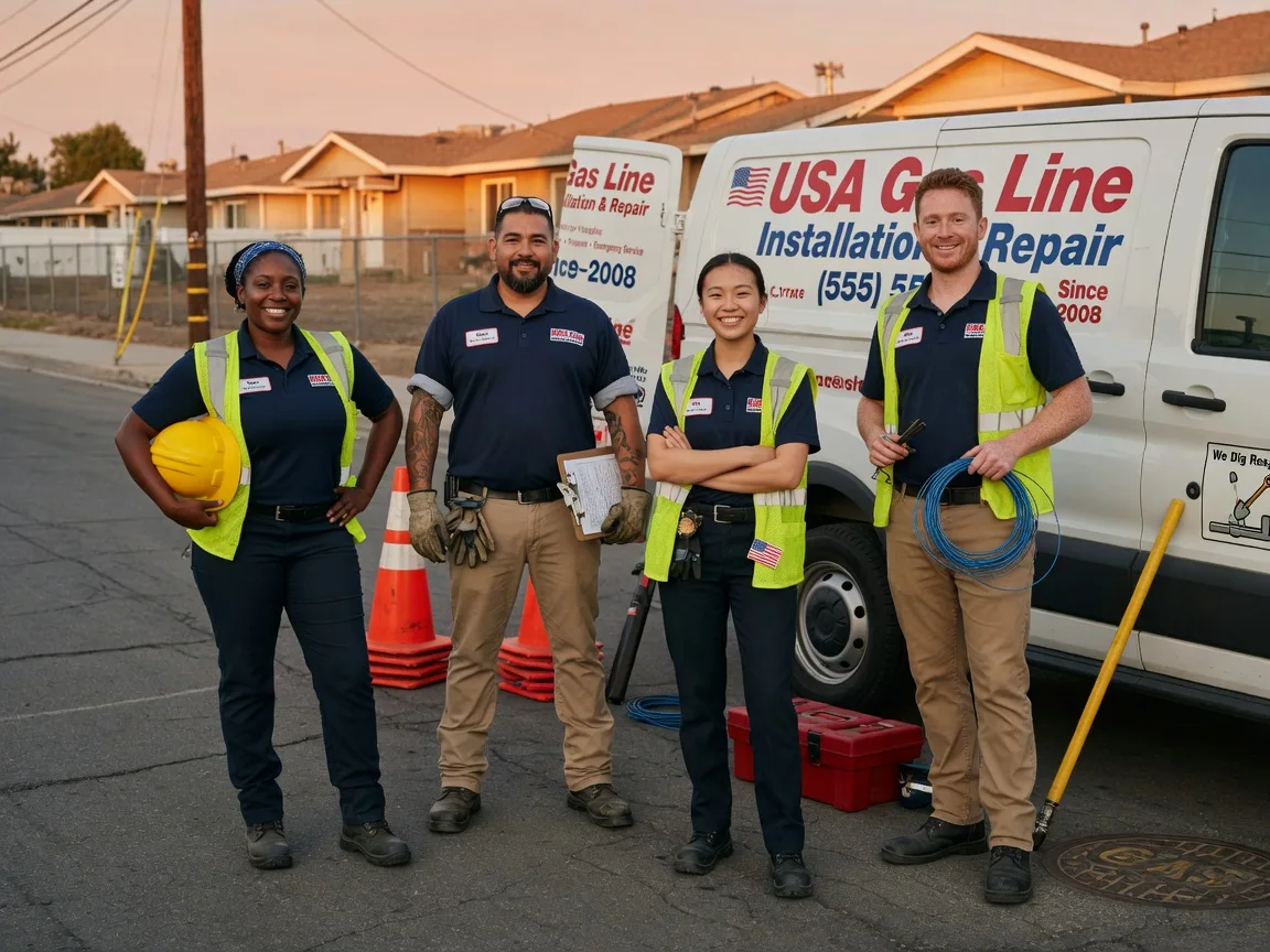 Gas Line Installation company in Athena, OR